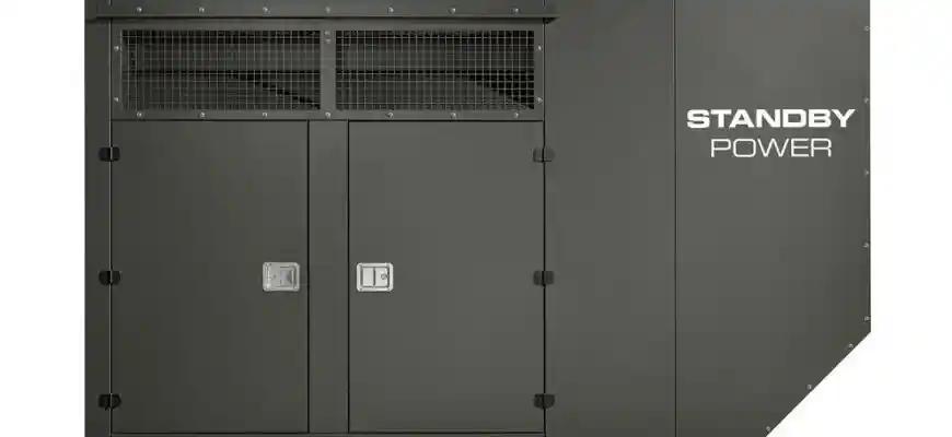 Commercial standby generator 1